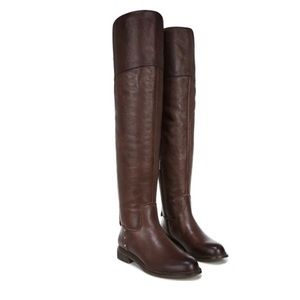Franco Haleen Over the Knee Boots In Brown